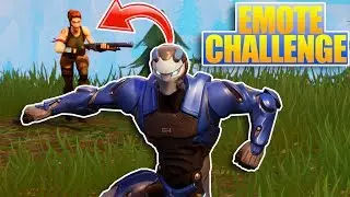 EMOTE CHALLENGE!! - [Fortnite]