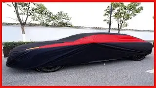 MORNYRAY Car Cover Waterproof All Weather Windproof Snowproof UV Protection Outdoor Indoor Full car