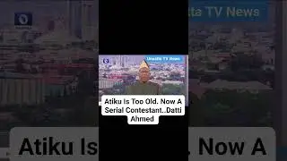 Atiku Is Too Old. Now A Serial Contestant..Datti Ahmed  #fyp #news #nigeria #BolaTinubu