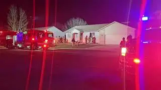 House Fire, Patterson Rd & Shadowbrook Dr