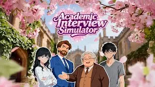 Academic Interview Simulation: Faculty Edition (mockup gameplay) #datingsim #parody #aivideo