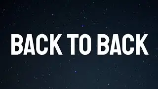 Wrabel - back to back (Lyrics) ft. Duncan Laurence