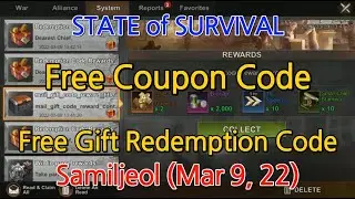 [GAME WORLD] STATE of SURVIVAL - Free Gift Redemption Code