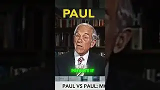 Ron Paul vs Paul Krugman #libertarian #economy #endthefed