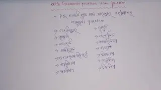 ODIA GRAMMAR PREVIOUS YEAR QUESTION RI AMIN odisha police anganwadi supervisor#anjanshreeworld