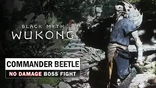 Black Myth Wukong - Commander Beetle Boss Fight (No Damage Taken)