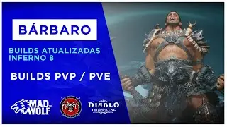 Builds Bárbaro Inferno 8: PvP / PvE / Infernicário
