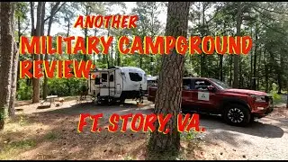 Military Campground Review - Fort Story, VA