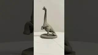 Clay Craft | Dinosaur | #shorts #clay #art #dinosaur #brachiosaurus #jurassicpark #shekharmamaarts