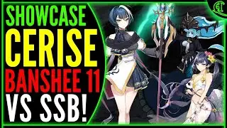 Cerise Banshee 11 vs Seaside Bellona (Who Wins?) Epic Seven B11 Epic 7 PVE Gameplay Review E7