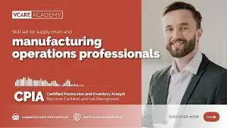 Skill set for supply chain and manufacturing operations professionals.