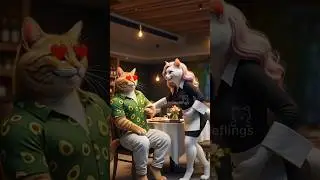 The waitress traps a married man #shorts #shortvideo #aicatstory #truestory #trap #cat