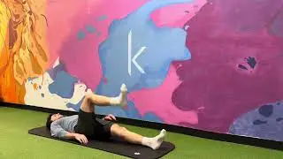 Supine low trunk rotation/Iron cross stretch