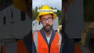 when the job site supervisor shows up. 🤣 #fypシ #funny #construction #funnyclips