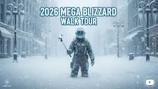 ❄️ Blizzard in New York City 🗽2026