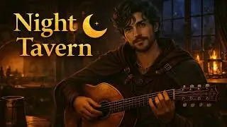 Night Tavern 🌙 Medieval Fantasy Music | Bob the Bard | RPG Ambience