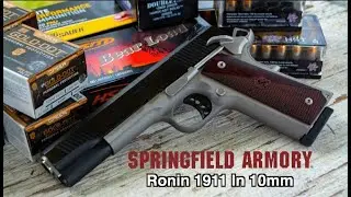 Springfield Armory представляет Ronin 1911 в калибре 10 мм!