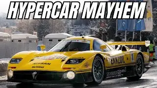 The ICE St. Moritz 2026 - HYPERCARS taking over an alpine Swiss Town!