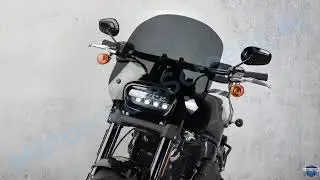 Aftermarket Windscreen for Harley-Davidson Softail Fat Bob (2018-2024) | MotorcycleScreens.eu