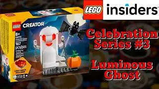 LEGO Celebration Series Luminous Ghost GWP - LEGO Speed Build 499