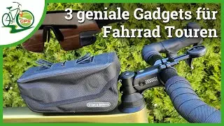 3 geniale Gadgets fürs Fahrrad 🚴 Fahrradtasche 👝 Komfort Vorbau 🕶 Fahrradbrille