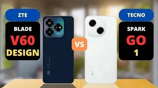 ZTE Blade V60 Design vs Tecno Spark GO 1 Comparison