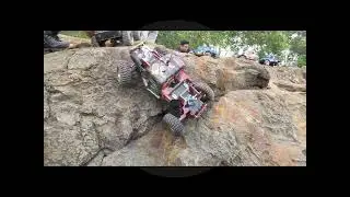 JDV 1/10 RC Crawler Custom Kinetic/ Elastic Tow Strap Recovery Winch