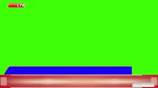 Free Animation Lower Third with Live Bar Animation Green Screen | Use for Free | TM Graphics
