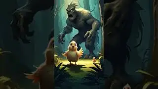 The Brave Chick vs. The Shadow Monster 🐥✨ | Moral Story for Kids | ZippyMorals