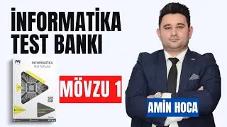 Amin müəllim | #İNFORMATİKA TEST TOPLUSU | #İnformasiyanın kodlaşdırılması #miq #abituriyent