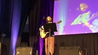Stephen Walters sings 