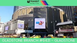 NJ Transit Train 6431 Gladstone Branch to Gladstone Boarding Call Announcements at New York