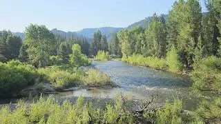 The perfect camping spot! Featherville Idaho 4k