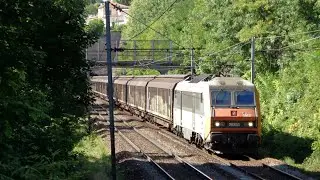 Trains sur la Grande Ceinture à Chennevières sur Marne
