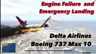 Boeing 737 MAX 10 Delta Airlines in GTA 5