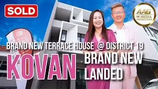 Singapore Landed Property Home Tour | Kovan Estate | Brand New 3.5 Storey Terrace House - SOLD