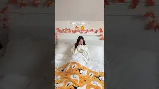 Fall morning🍁🎃 #morningroutine #lifestyle #fall #autumn #halloween #fallmorning #routine
