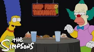 Marge's Very Own Hot Ones Show | New Simpsons