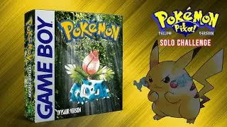 Ivysaur Only - Pok&eacute;mon Yellow Solo Challenge