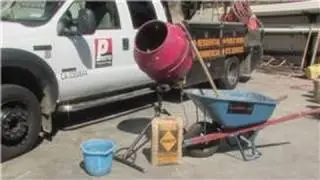 Concrete & Masonry : How to Use a Concrete Mixer