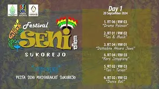 🎥 FESTIVAL SENI SUKOREJO #6 HARI 1