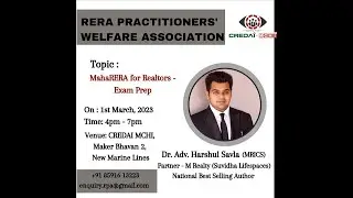 MahaRERA for Realtors -Exam Prep
