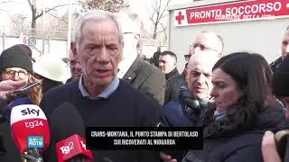 Crans-Montana, il punto stampa di Bertolaso