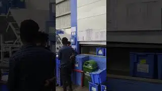 Automated Vertical Carousel storage systems #productivity #techinnovation #warehouseautomation