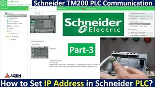 How to Find and Change or Set the IP Address of a TM200 Schneider PLC?