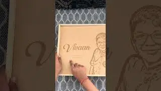 Unique birthday idea for 8 yrs old #WoodenBox #engravedgifts #customized #shortsfeed #shortsviral