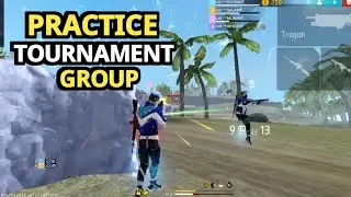 Free Fire Practice Tournament Group 💥 Tournament Practice করবো কিভাবে? #freefire 