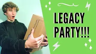 LEGACY PARTY + UNBOXING!!! Another KotLC Book!!!