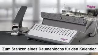 Ideal f&uuml;r Kalender mit Drahtbindung