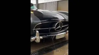 ASMR Car Restoration Full Rebuild of Black Mercedes-Benz 300SL Gullwing 1955 part 1